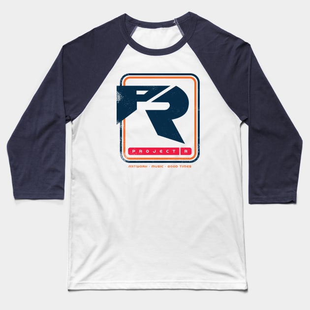 Project R - Retro Logo Baseball T-Shirt by PRWear